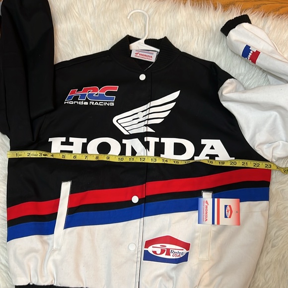 JT RACING x HONDA Speed Black Racing Jacket NWT - Picture 4 of 10